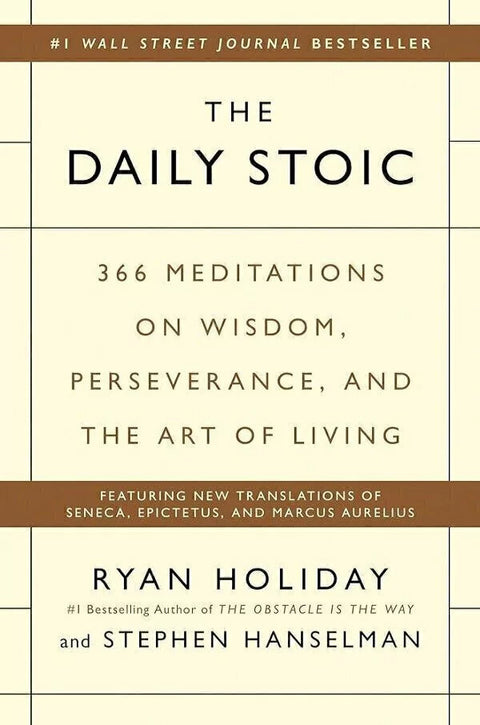 The Daily Stoic - Ryan Holiday (tapa dura)